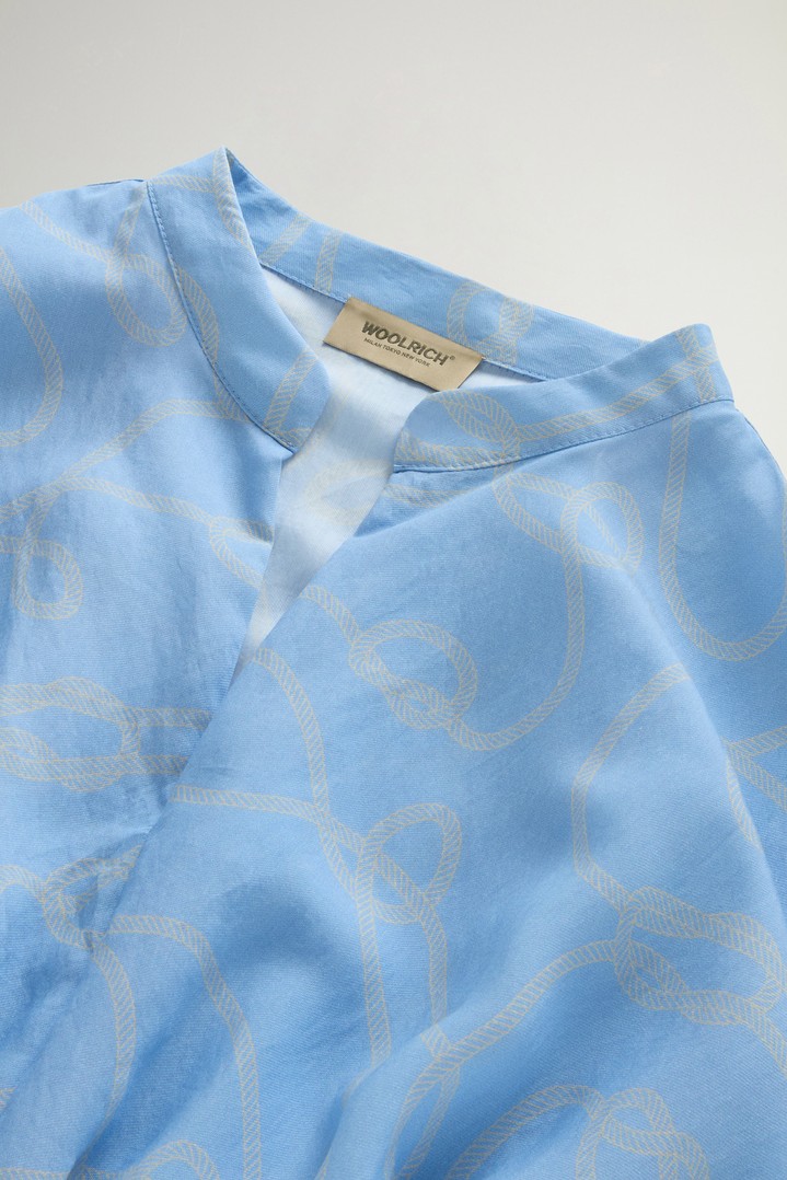 Dress in Lyocell Blend Blue photo 2 | Woolrich