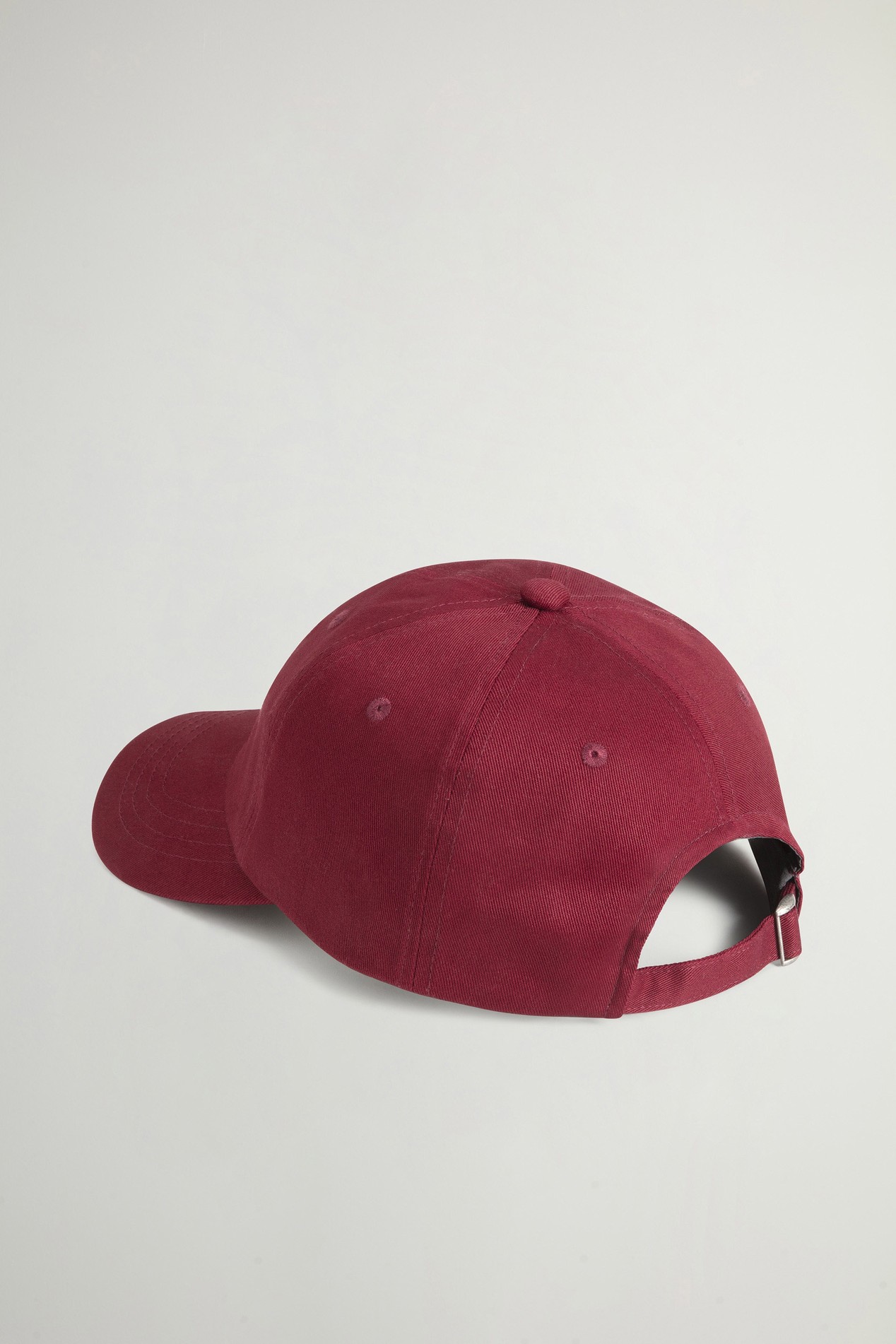 LOGO BASEBALL CAP Burgundy photo 2 | Woolrich