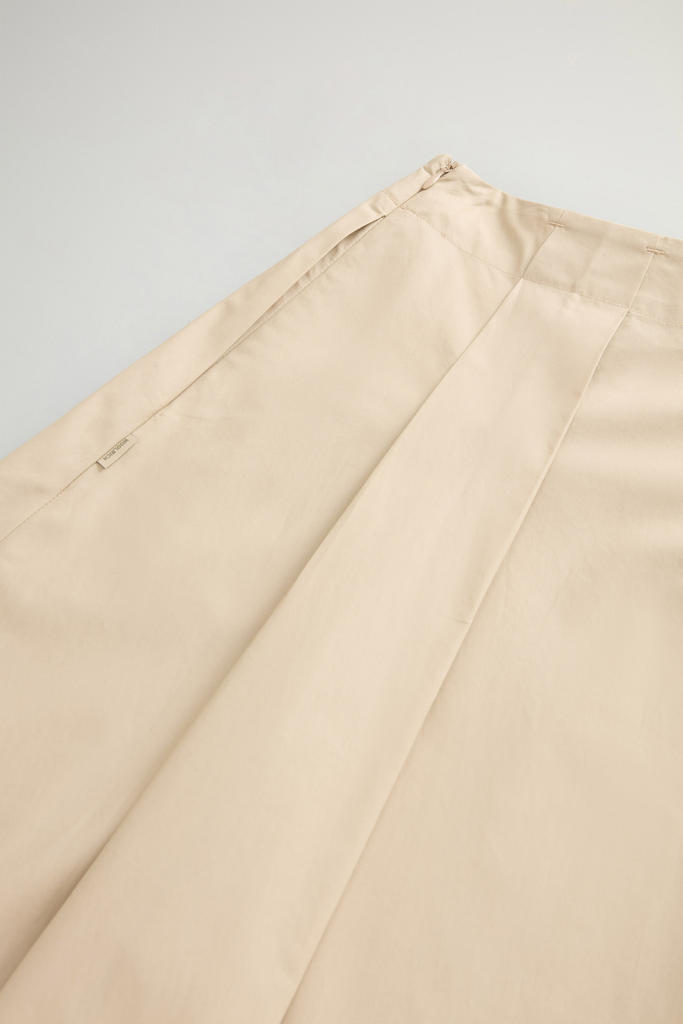 COTTON POPLIN SKIRT Beige photo 5 | Woolrich