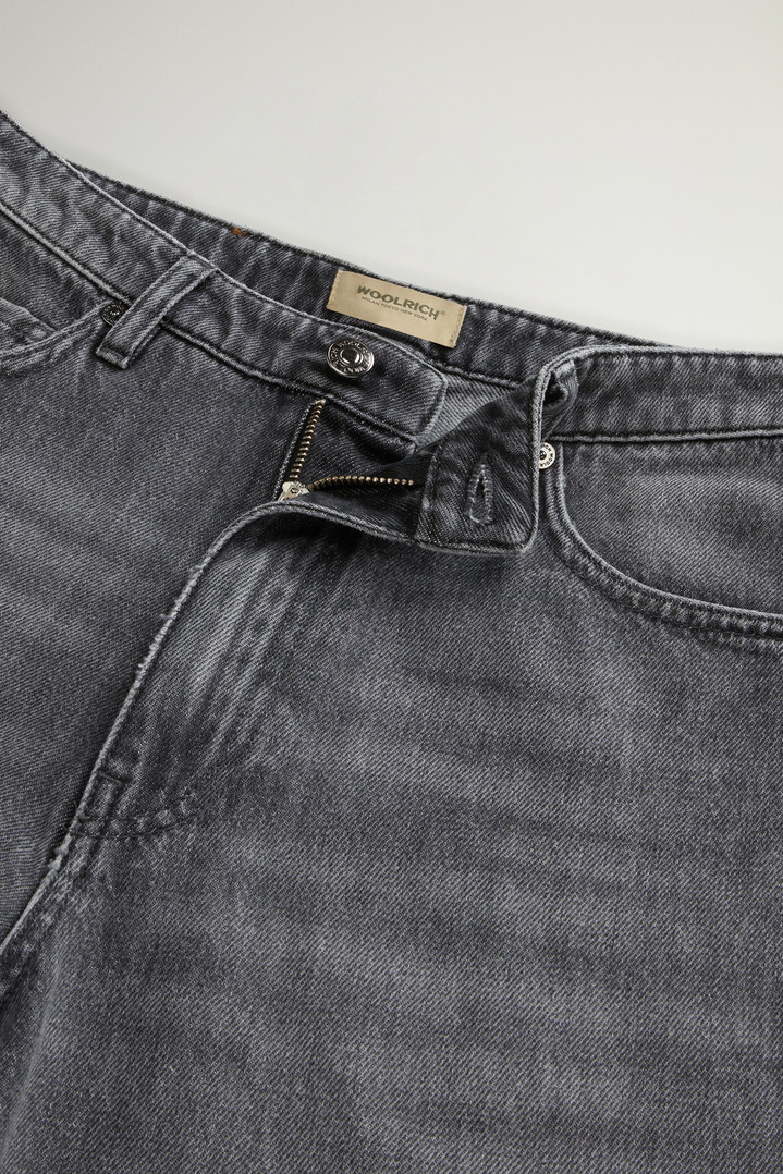 Pants in Pure Cotton Denim Gray photo 4 | Woolrich