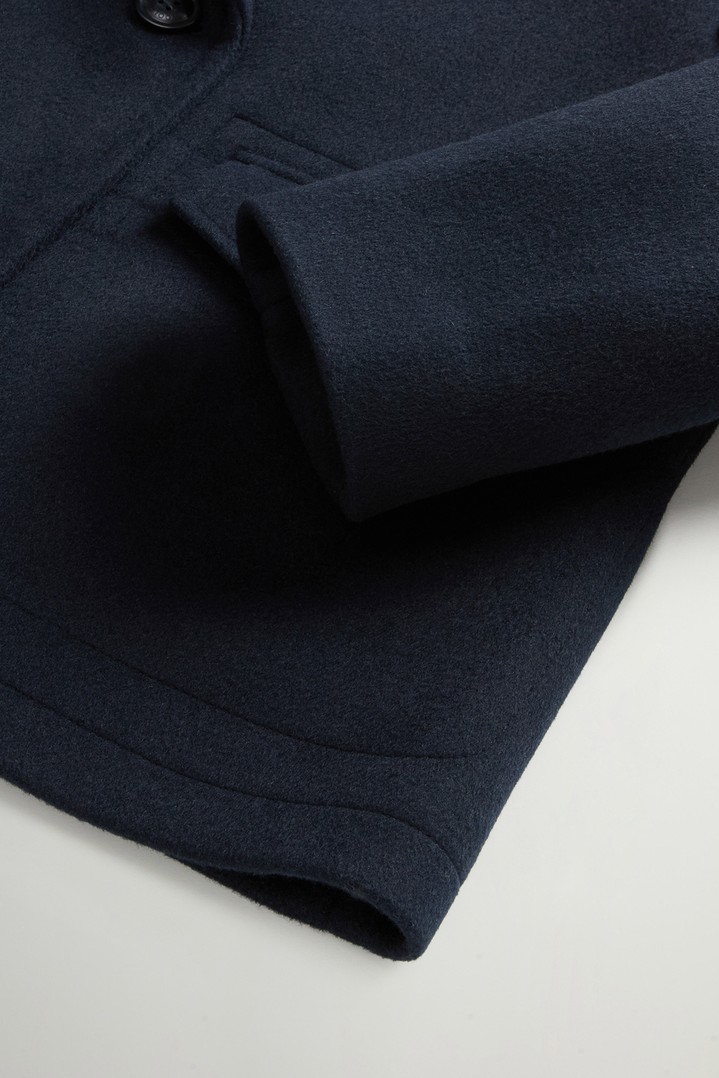 MELTON WOOL 2IN1 PEACOAT Blue photo 7 | Woolrich