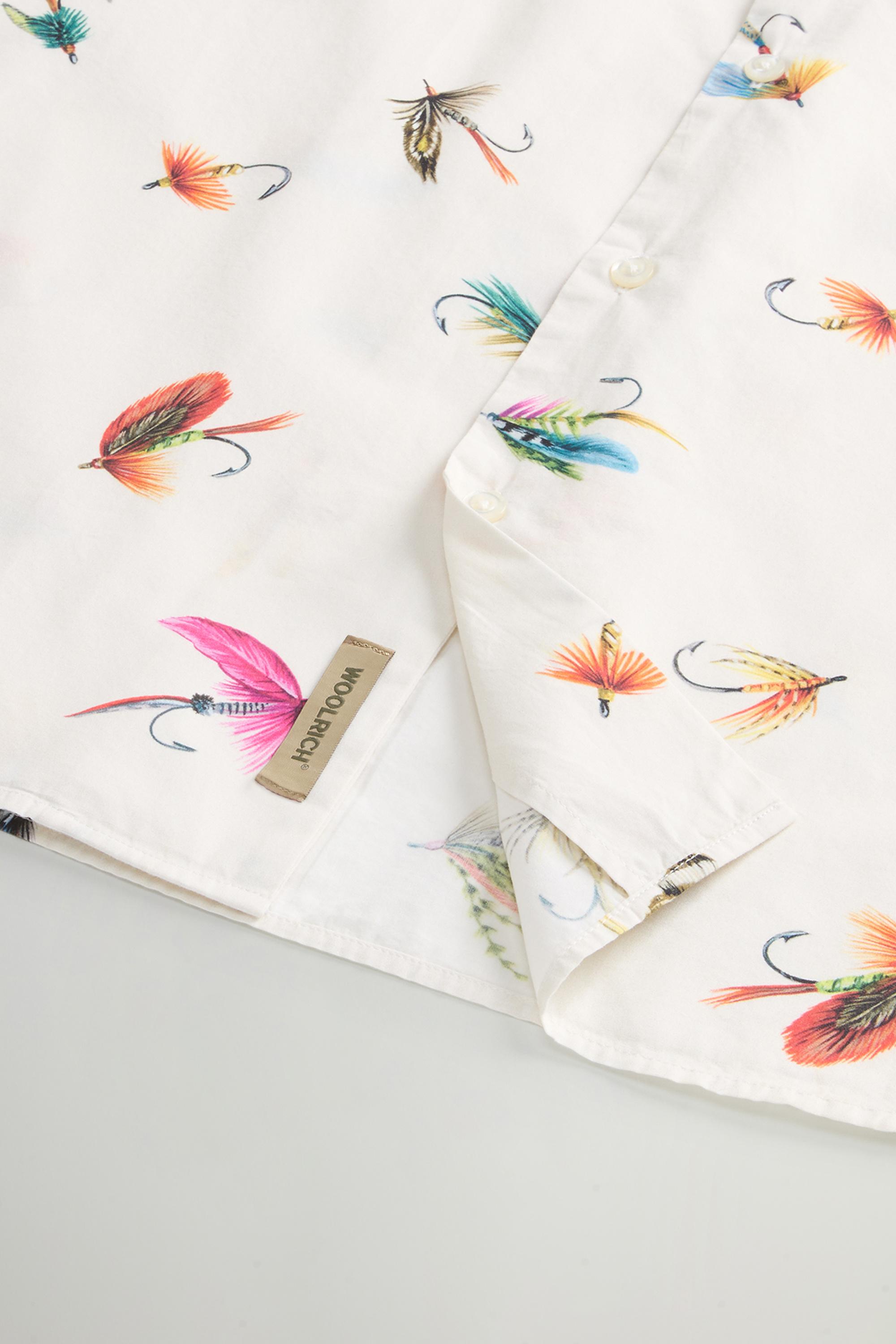 Shirt in Pure Cotton Poplin White photo 7 | Woolrich