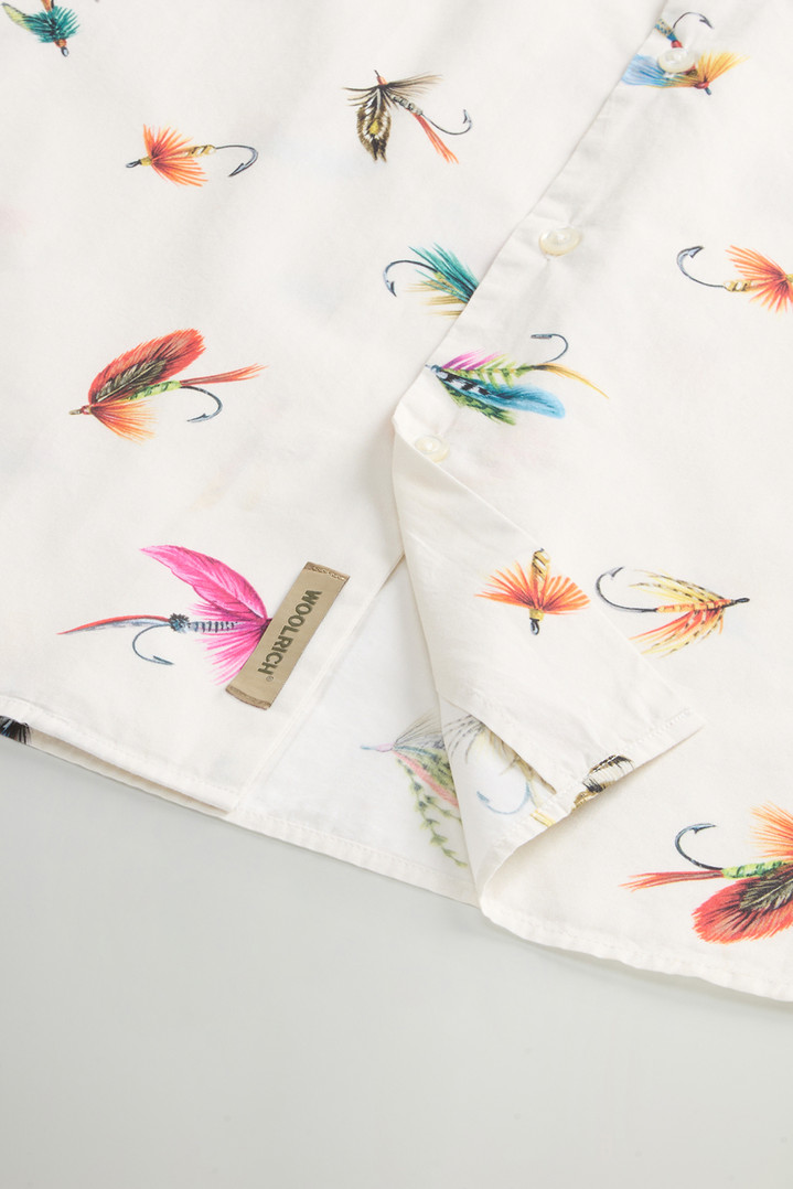 Shirt in Pure Cotton Poplin White photo 7 | Woolrich