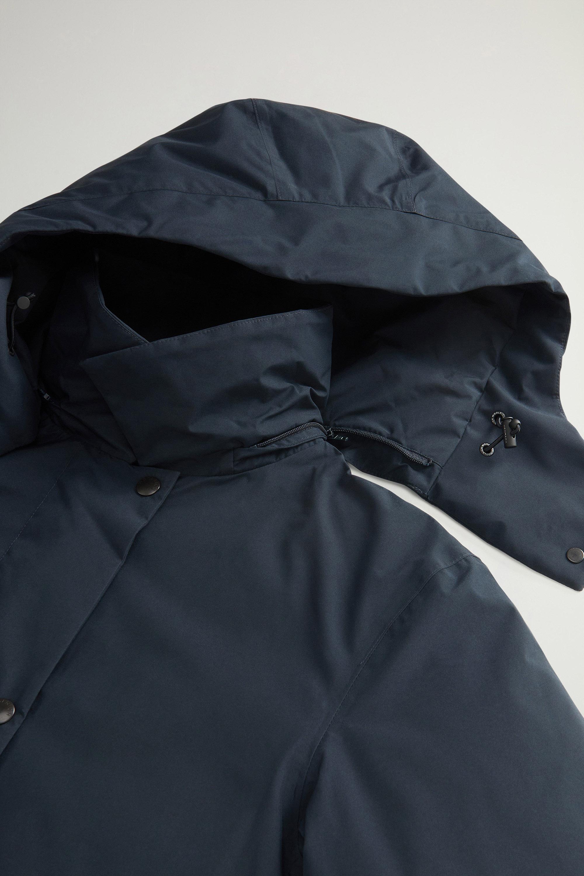 Coat in WINDSTOPPER GORE-TEX Blue photo 7 | Woolrich