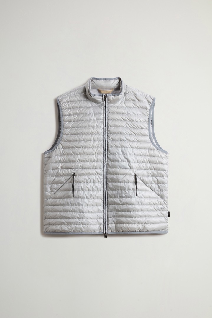 Allen Padded Vest in Ripstop Nylon Gray photo 5 | Woolrich