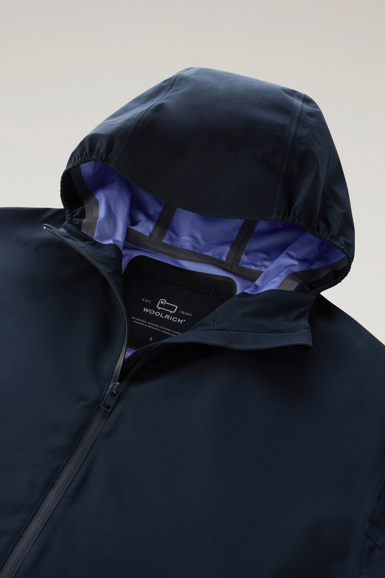 Jacket in Windstopper Gore-Tex Blue photo 2 | Woolrich