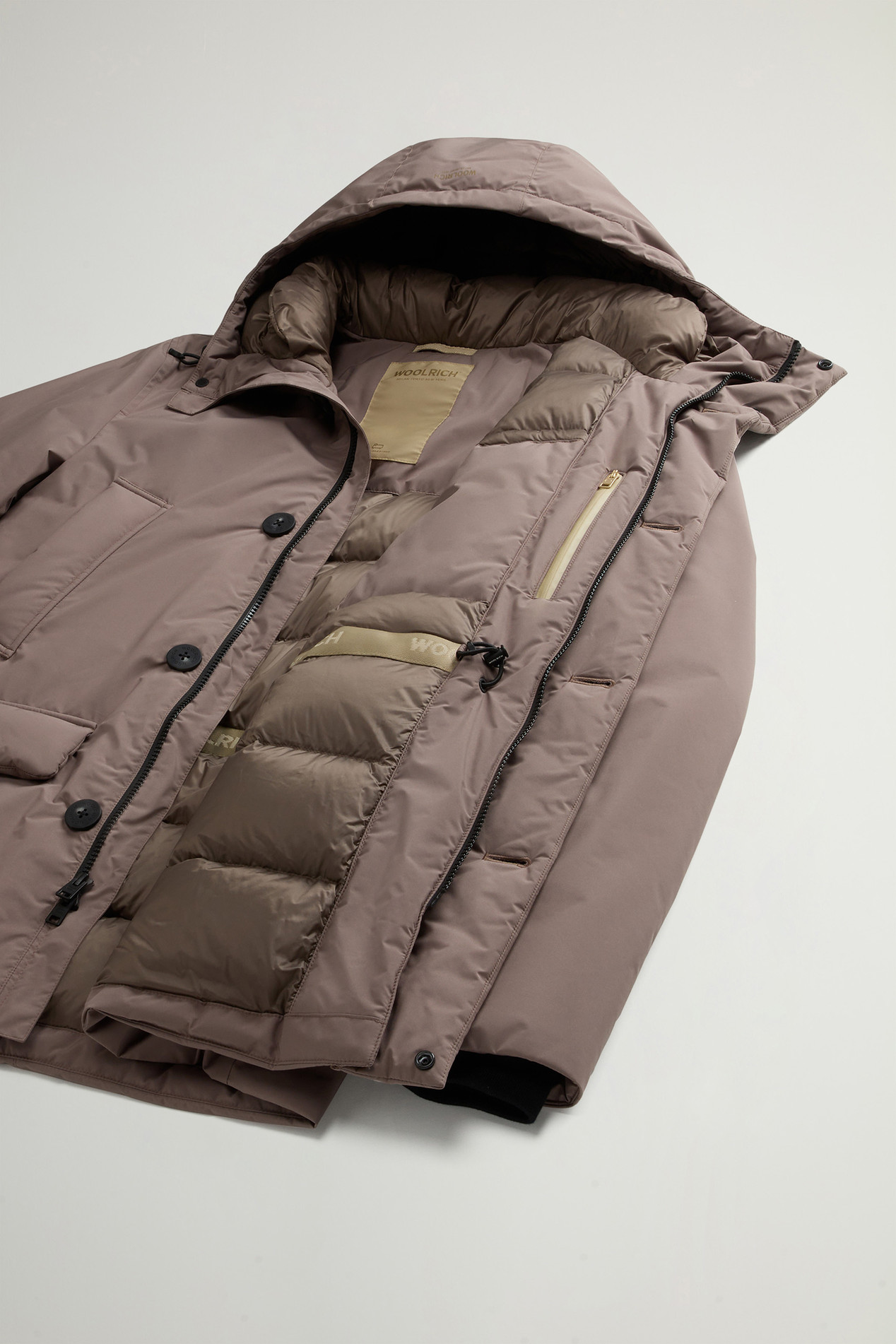 Cloud Arctic Parka with Hood Brown photo 9 | Woolrich