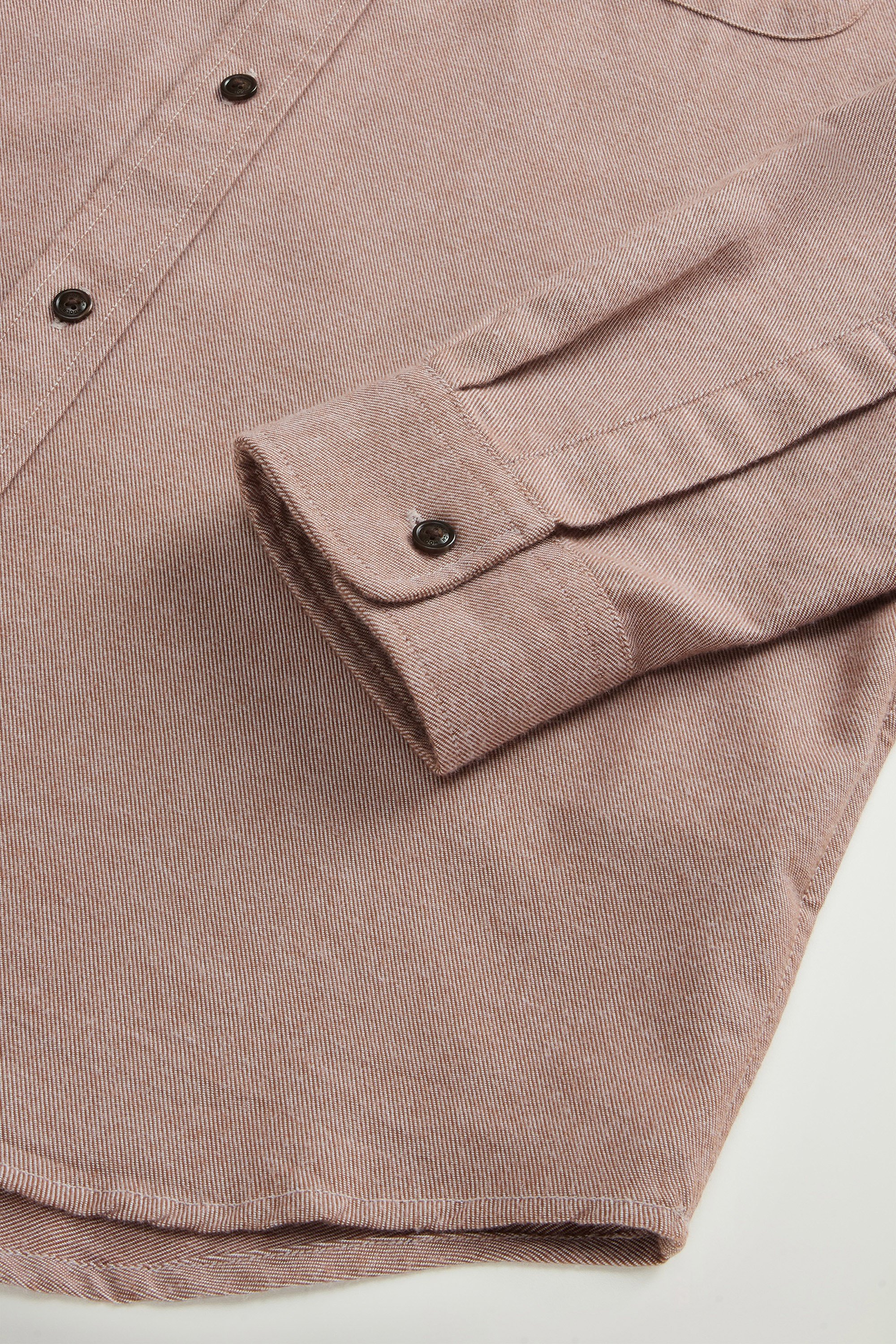 Shirt in Cotton-Blend Twill Brown photo 7 | Woolrich