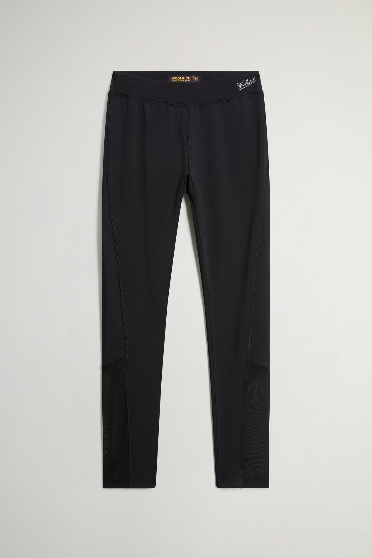 Legging en interlock stretch Noir photo 1 | Woolrich