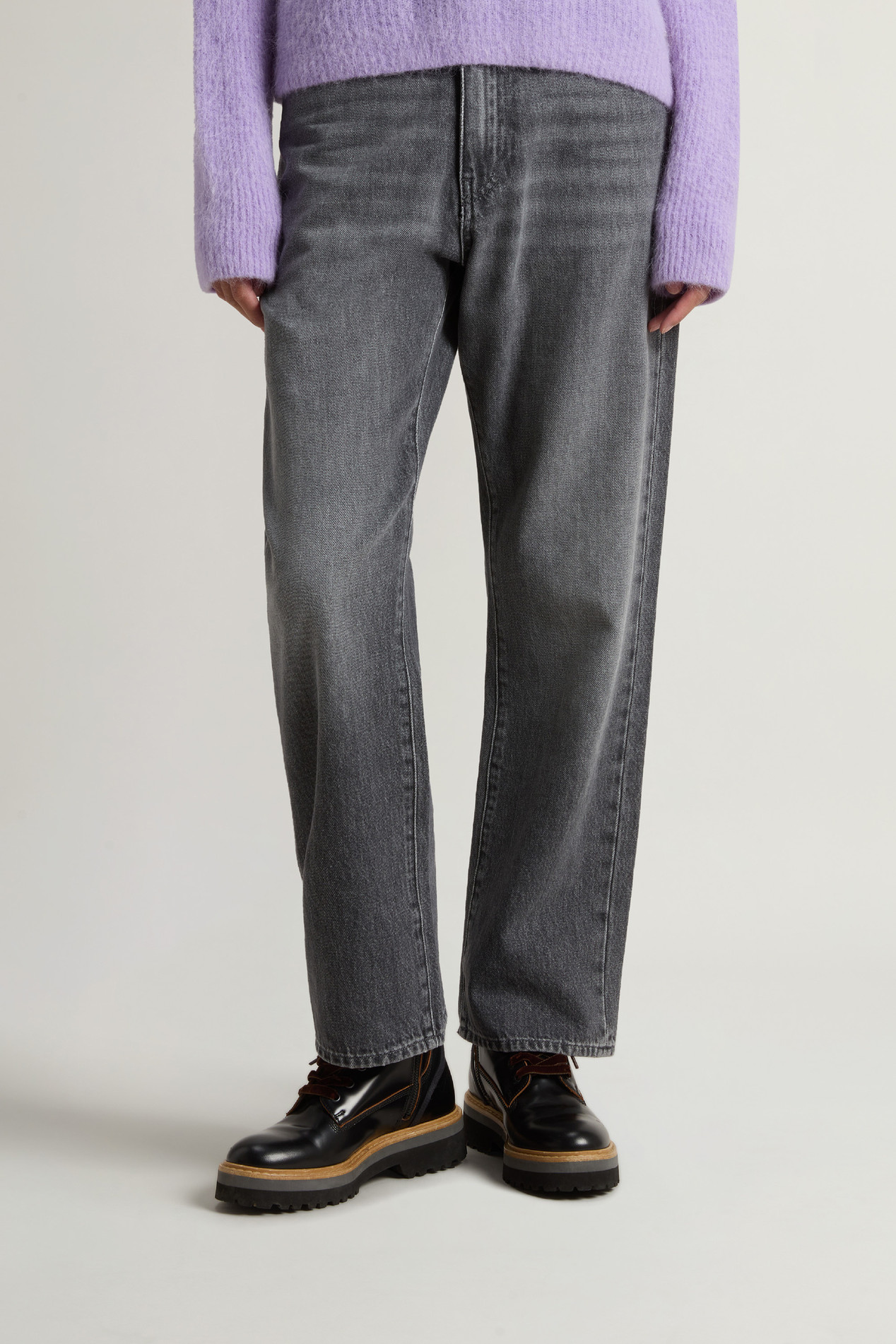 Main Combat Boots in Leather Black photo 6 | Woolrich