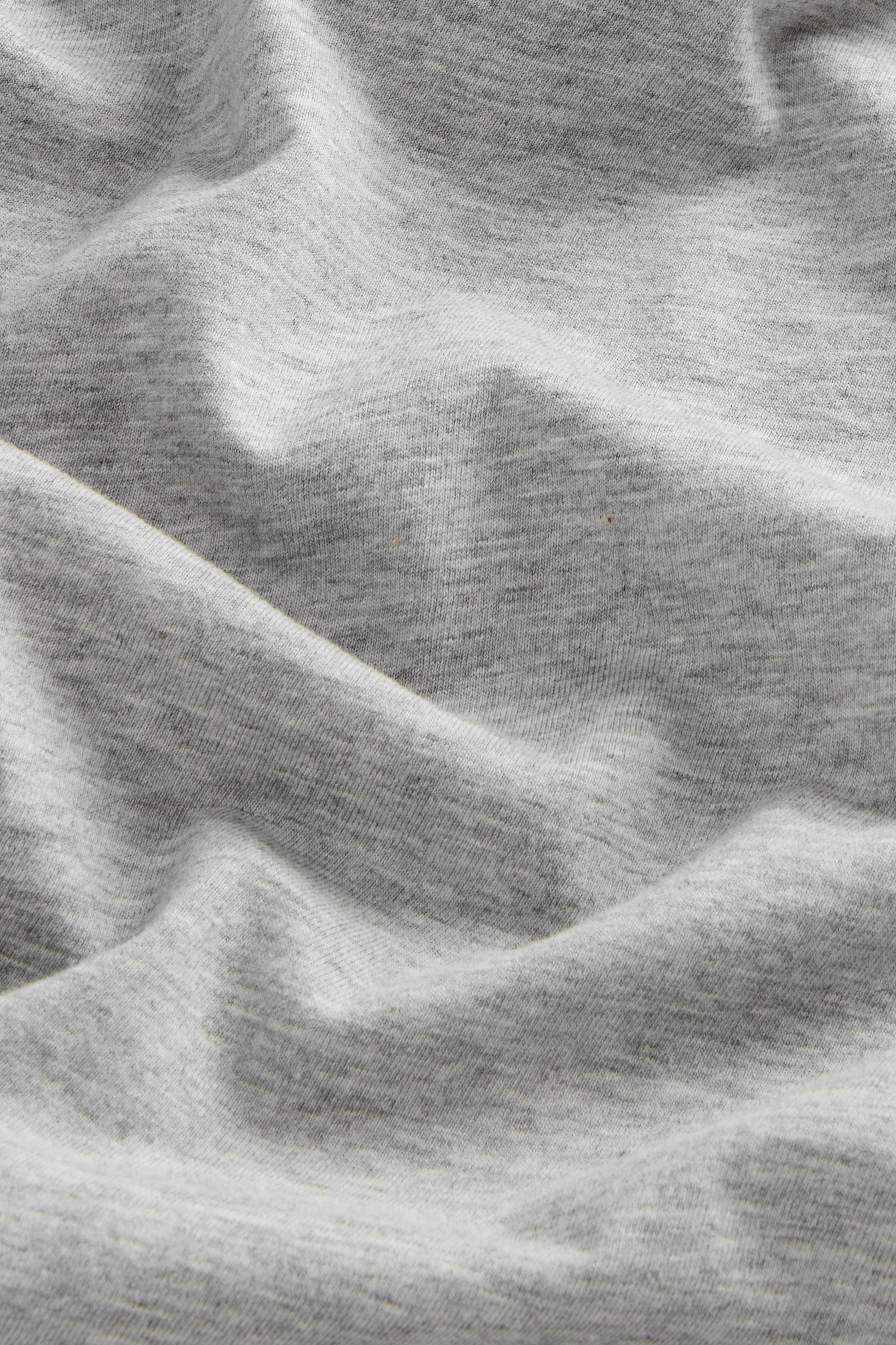 Pure Cotton T-Shirt with Logo Gray photo 3 | Woolrich