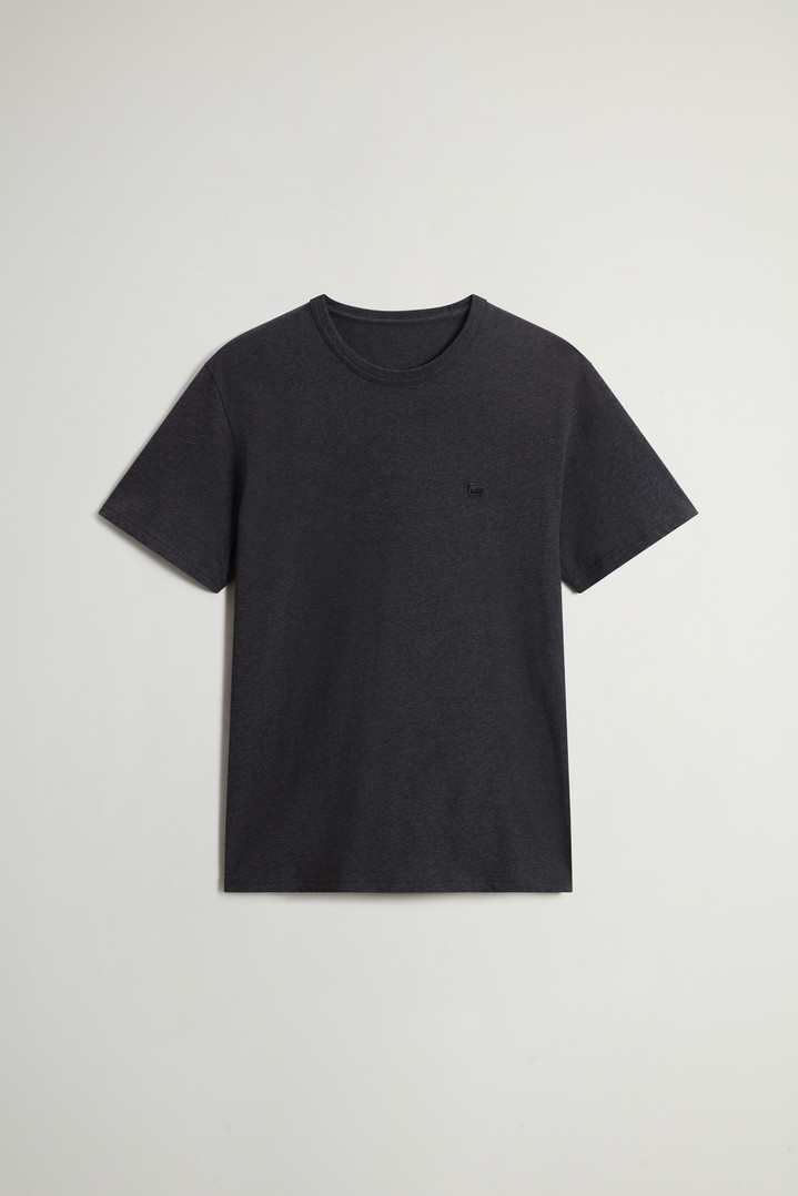 Pure Cotton Sheep T-shirt with Patch Gray photo 1 | Woolrich