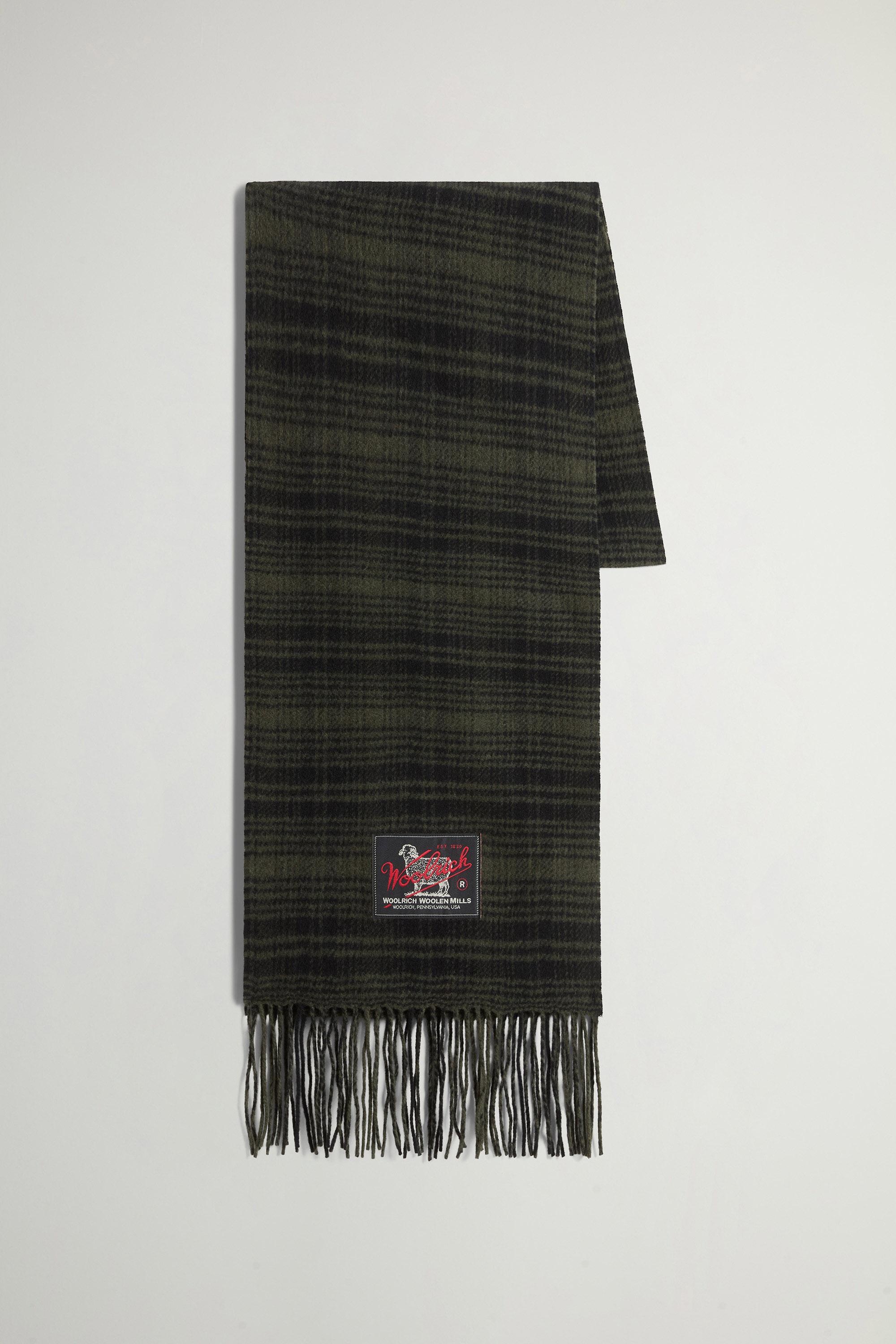 Pure Virgin Wool Scarf with Fringing Gray photo 1 | Woolrich
