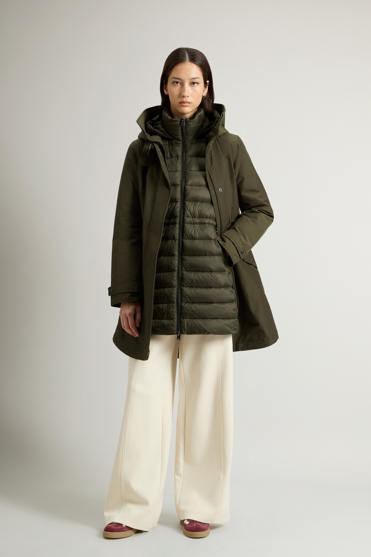 Ramar Cloth 3-in-1 Parka Green photo 2 | Woolrich