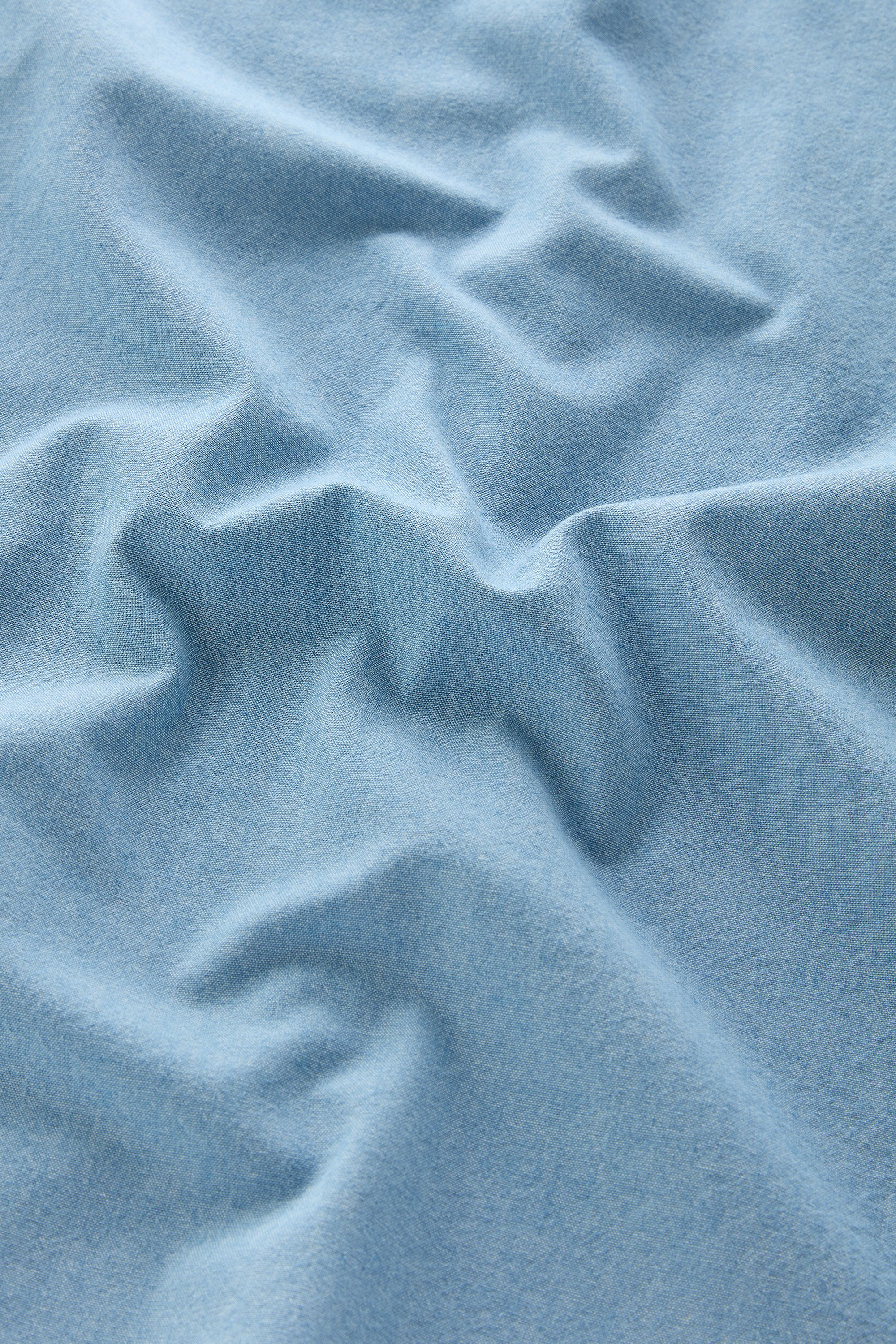 Chambray Shirt in Pure Cotton Blue photo 5 | Woolrich