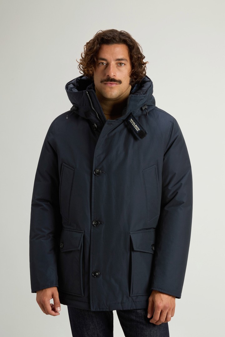 Arctic Anorak aus Ramar Cloth Blau photo 1 | Woolrich