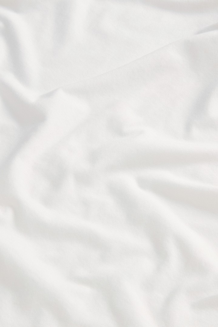 LUXE JERSEY POLO White photo 7 | Woolrich