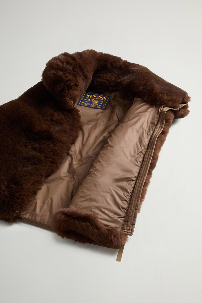 HYBRID CURLY VEST Verde photo 8 | Woolrich