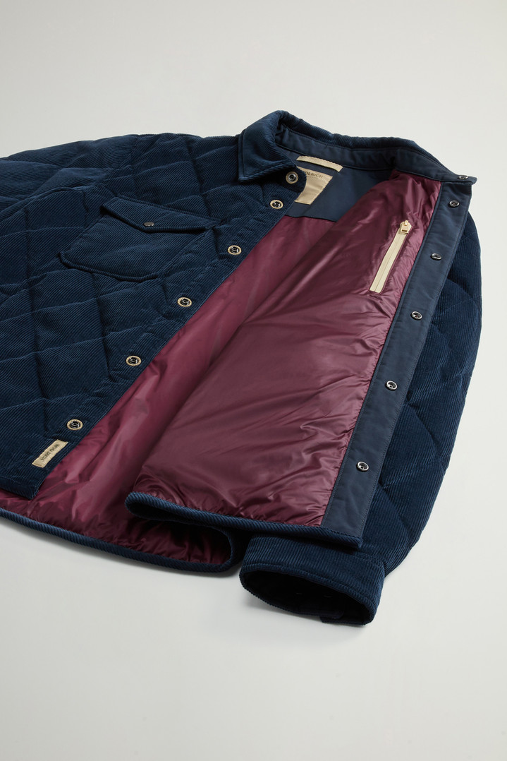Alaskan Overshirt in Corduroy Blue photo 8 | Woolrich