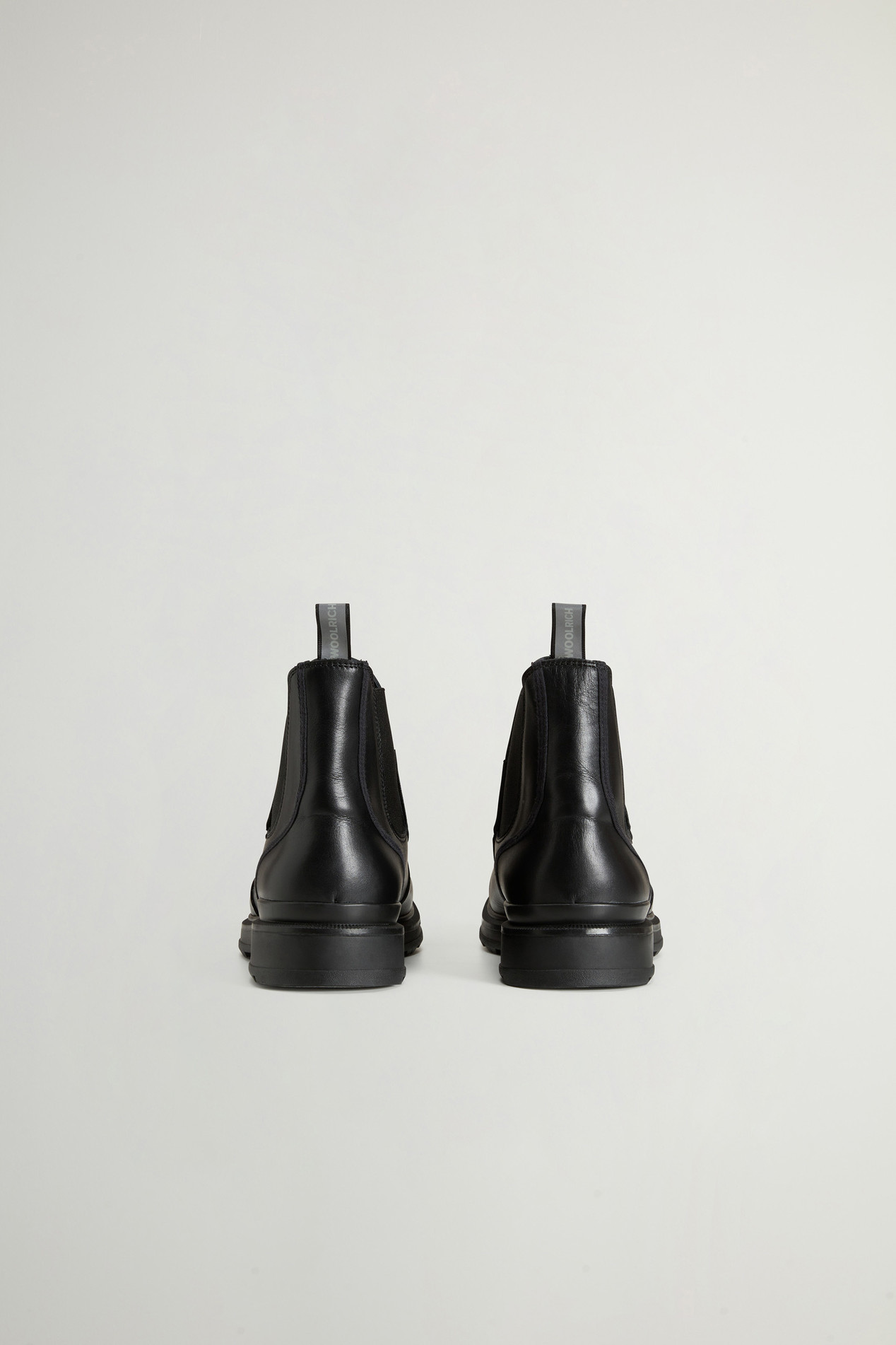 Stone Grove Ankle Boots in calfskin leather Black photo 3 | Woolrich