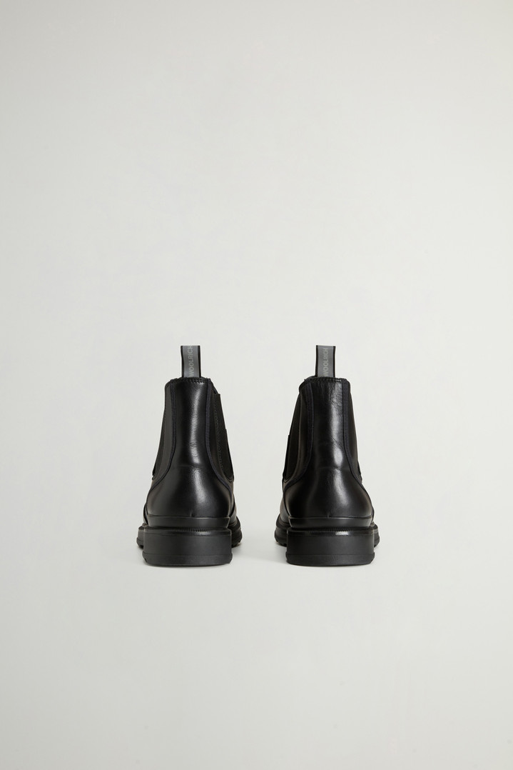 Stone Grove Ankle Boots in calfskin leather Black photo 3 | Woolrich