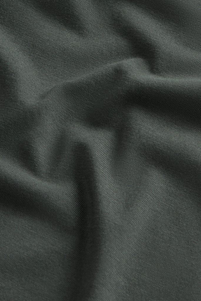 Top in Cotton and Modal Blend Green photo 6 | Woolrich