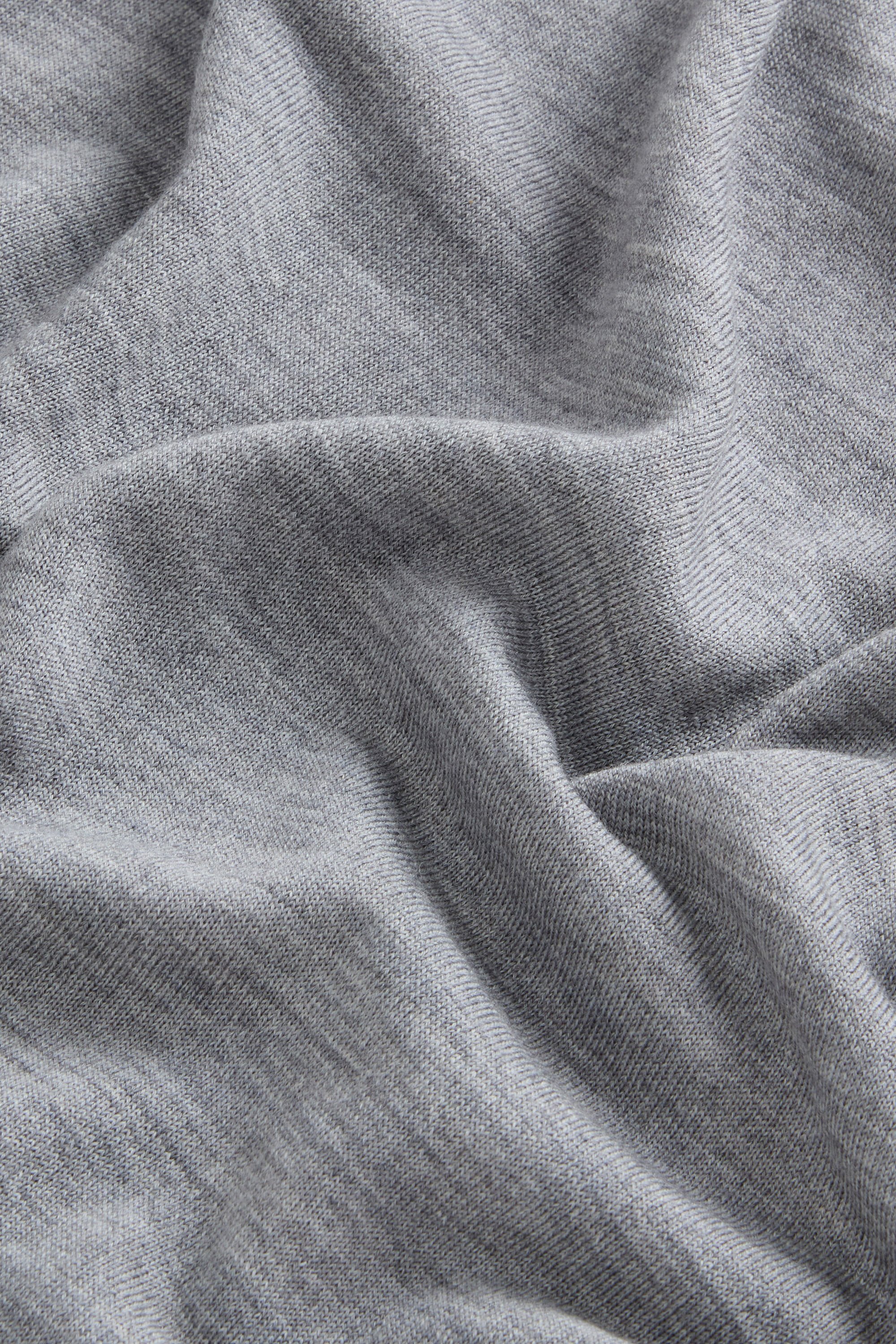 Crewneck Sweater in Pure Merino Virgin Wool Gray photo 7 | Woolrich