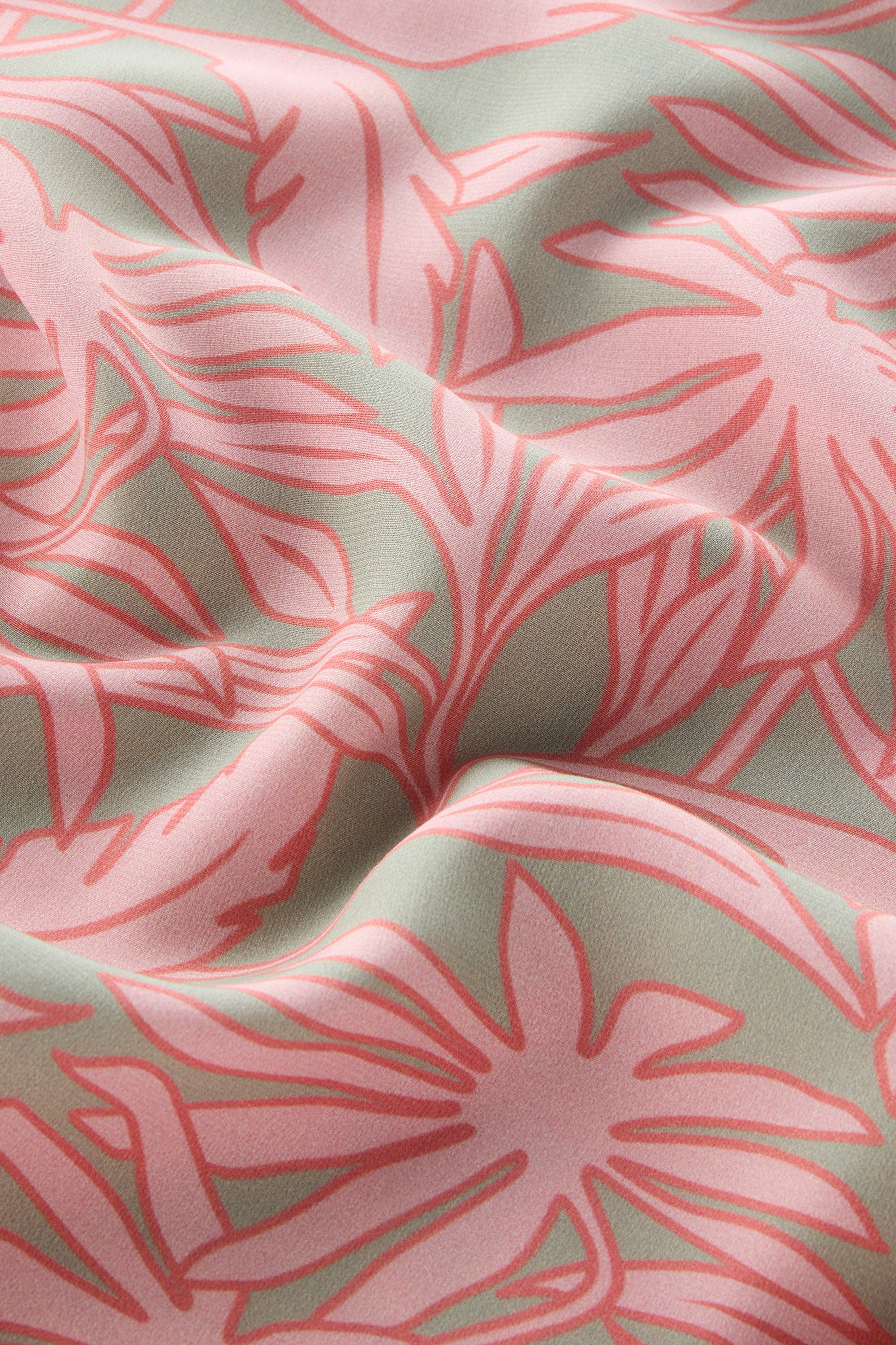 Dress with Tropical Print Pink photo 4 | Woolrich