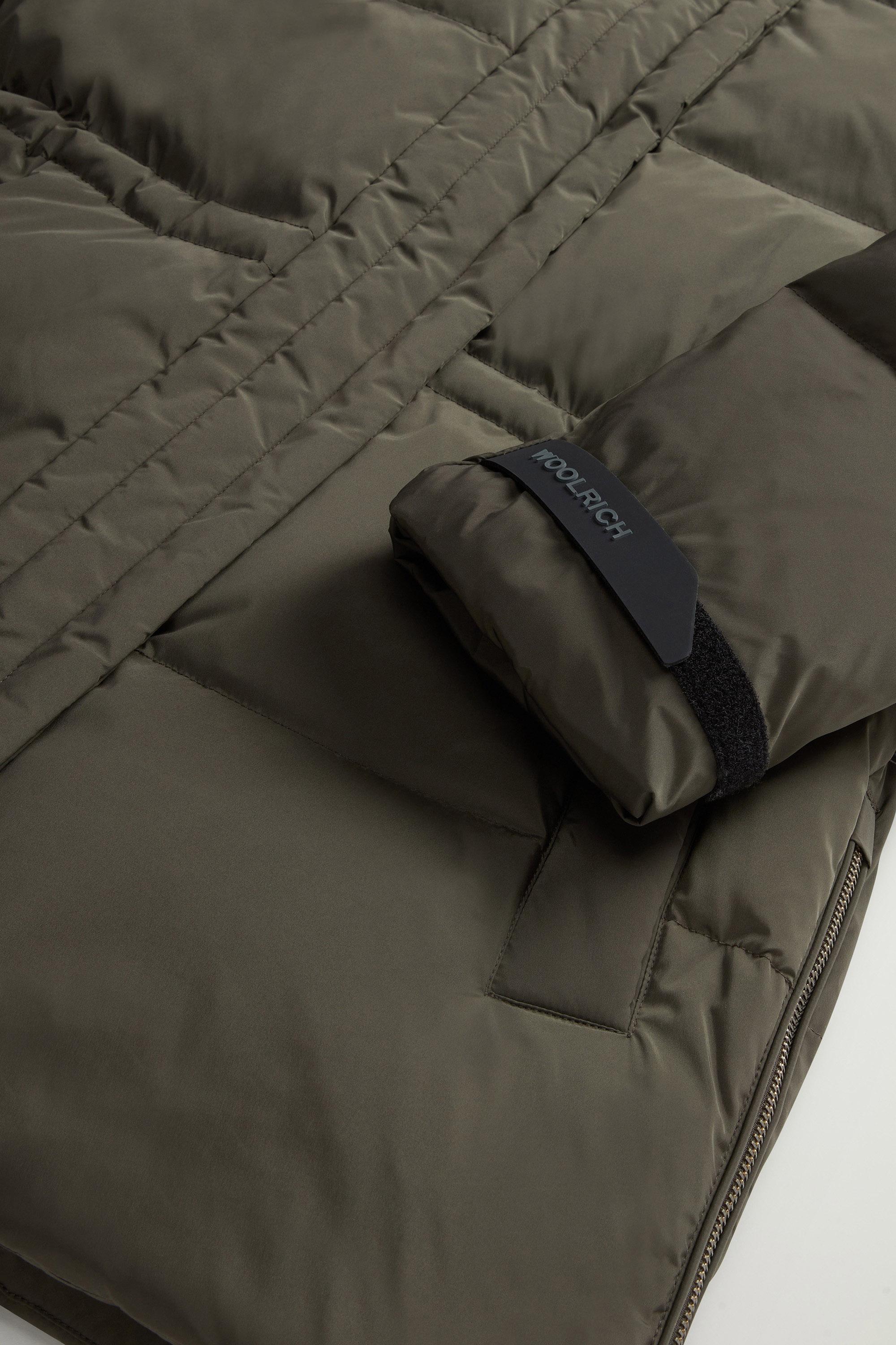 Alsea Stretch Nylon Down Jacket with Removable Hood Green photo 8 | Woolrich