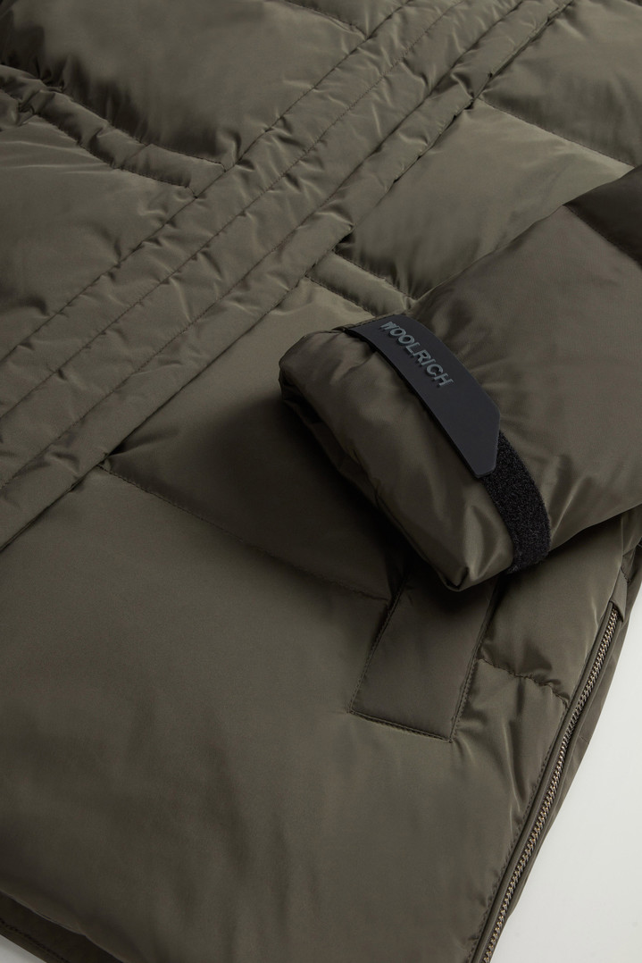 Alsea Stretch Nylon Down Jacket with Removable Hood Green photo 8 | Woolrich