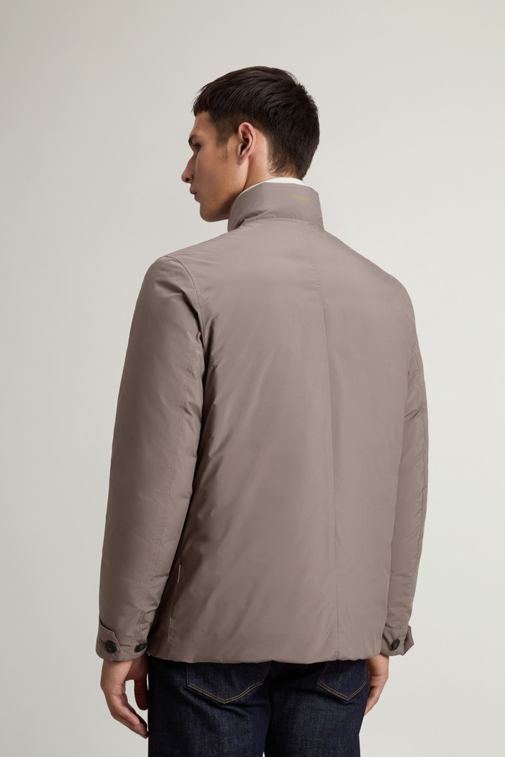 Cloud Jacket with Stand-Up Collar Brown photo 3 | Woolrich