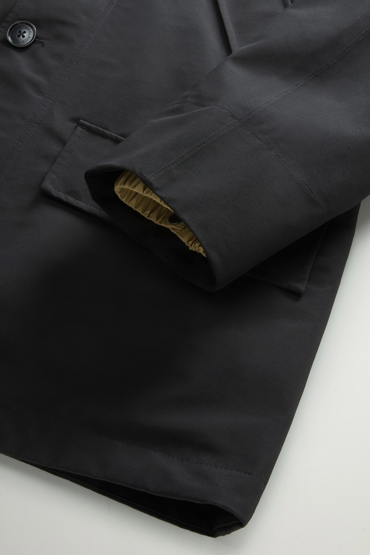 Mackinaw 3-in-1 Waterproof Coat in Three-Layered Ramar Cloth Black photo 4 | Woolrich