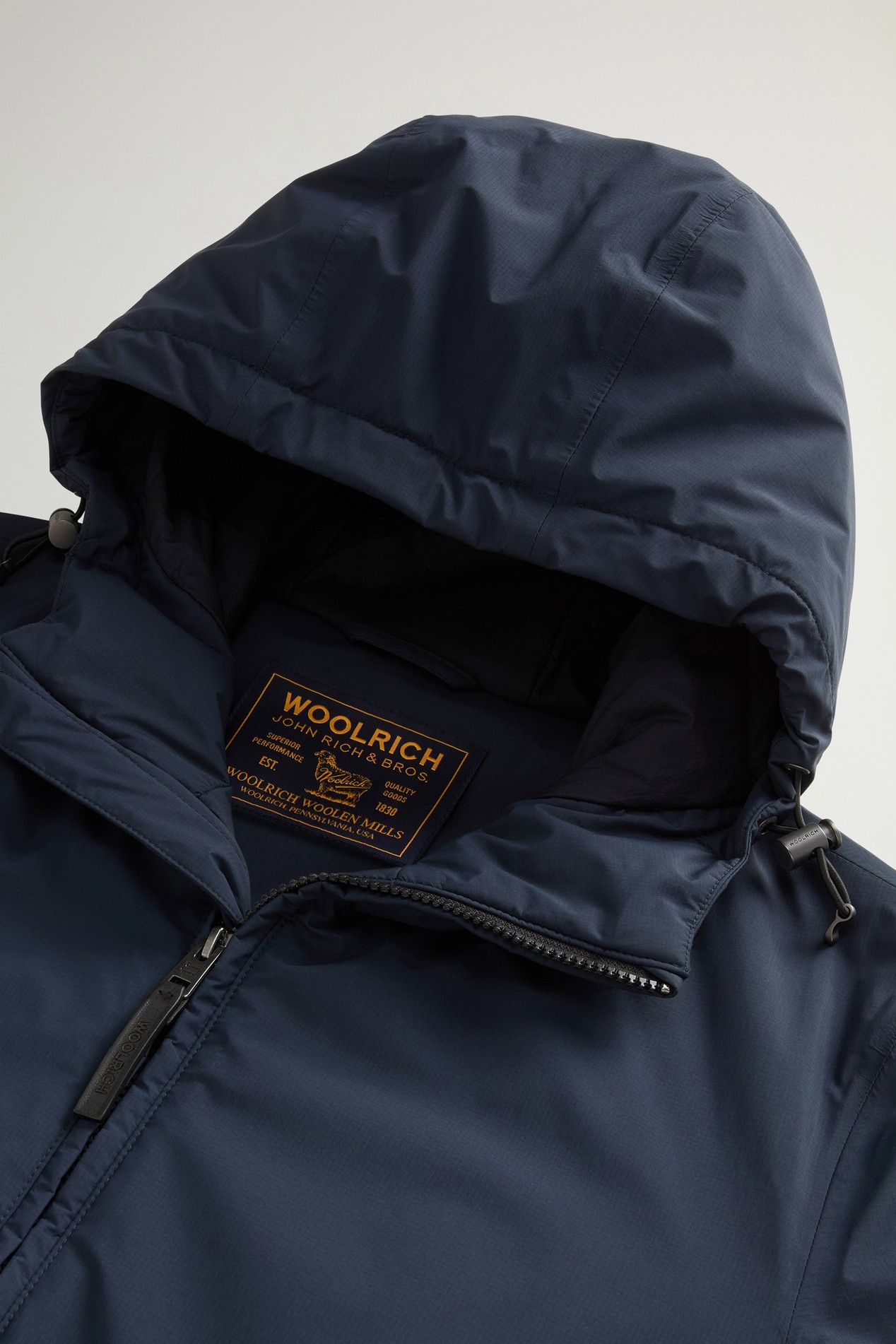 Jacket in Light Micro Ripstop Blue photo 6 | Woolrich