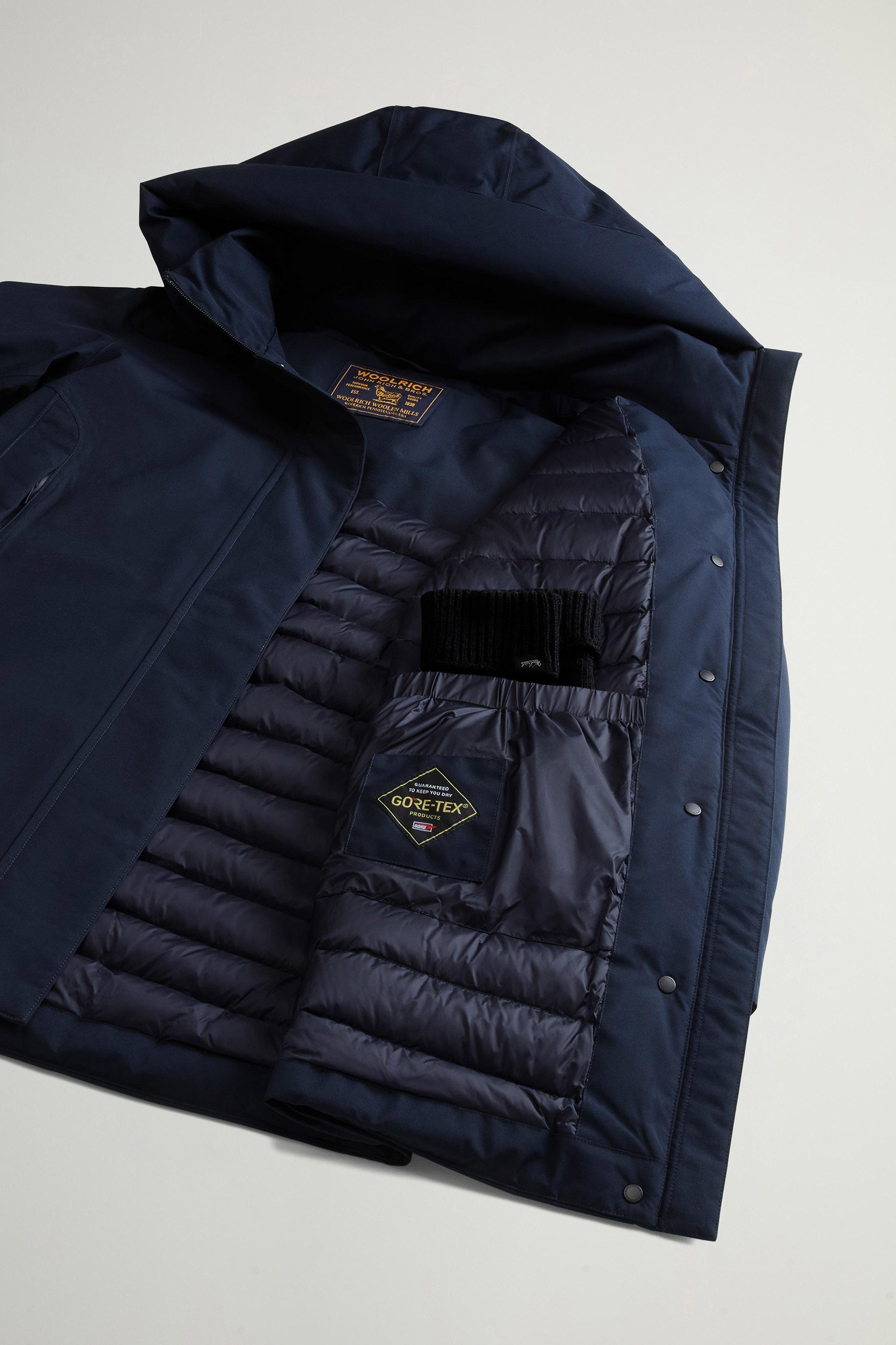 Marshall Parka in WINDSTOPPER® by GORE-TEX® Fabric Blue photo 8 | Woolrich