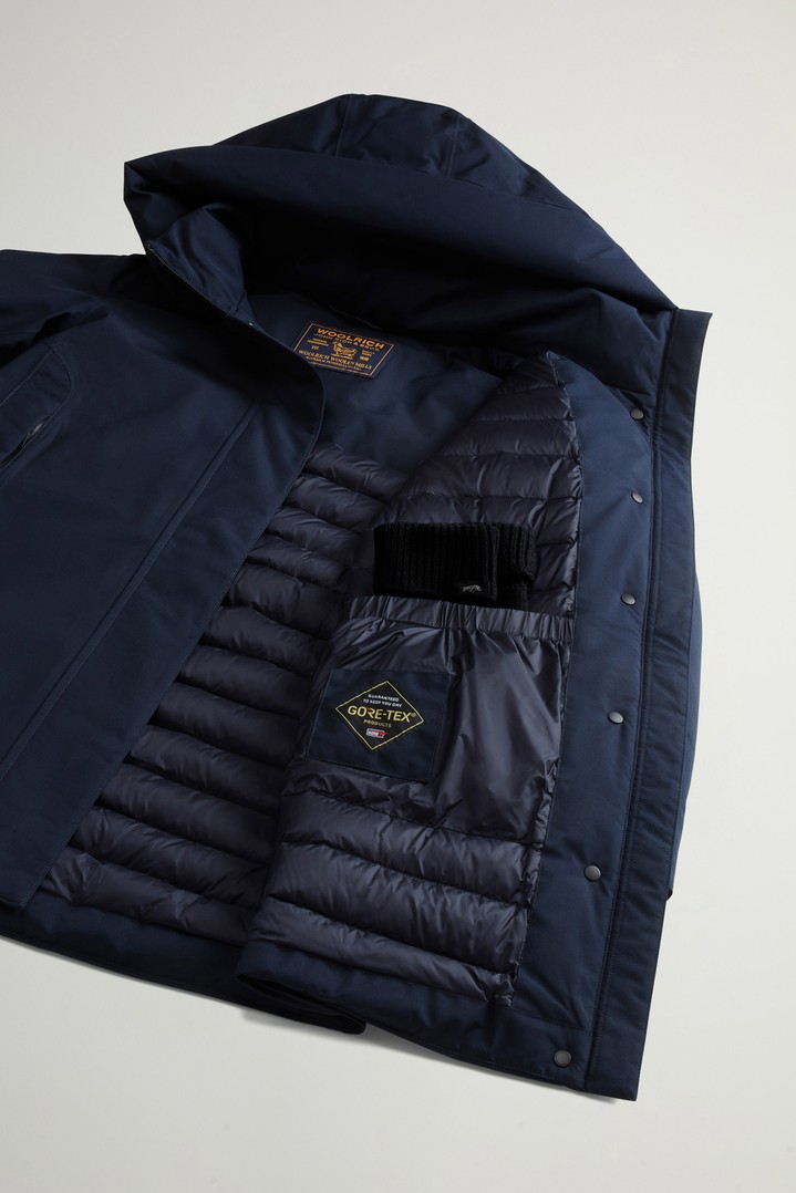 Marshall Parka in WINDSTOPPER® by GORE-TEX® Fabric Blue photo 8 | Woolrich