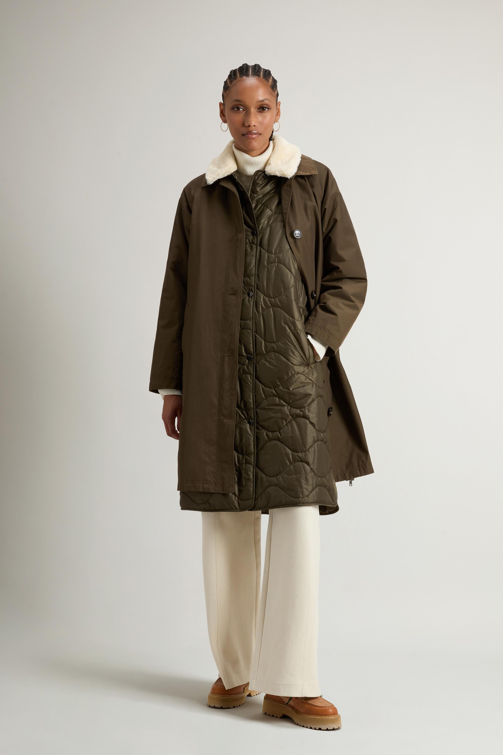 3-in-1-Mantel aus Ramar Cloth Grün photo 1 | Woolrich