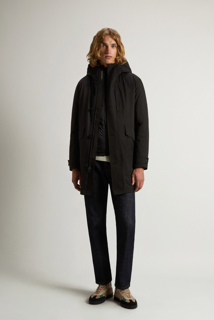 3-in-1 Weaver Coat with Reversible Inner Jacket Black photo 2 | Woolrich
