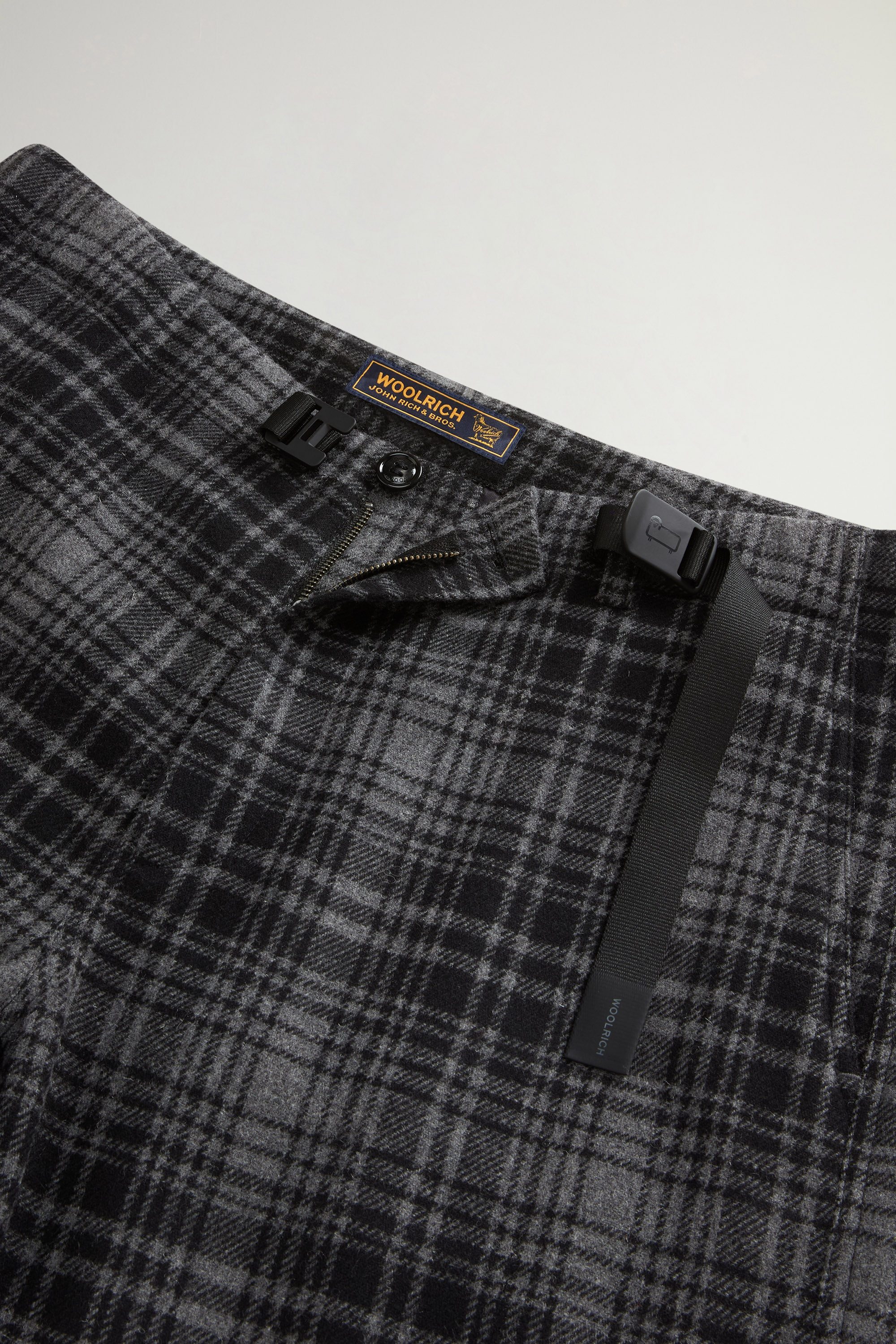 WOOL BLEND FLANNEL EASY PANT Gray photo 5 | Woolrich