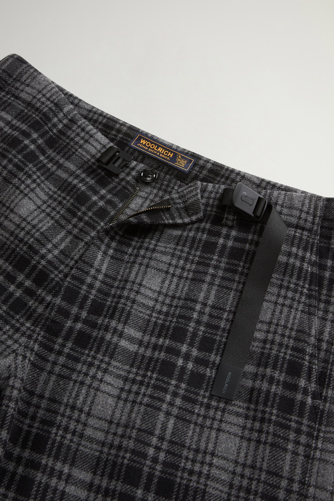 WOOL BLEND FLANNEL EASY PANT Gray photo 5 | Woolrich