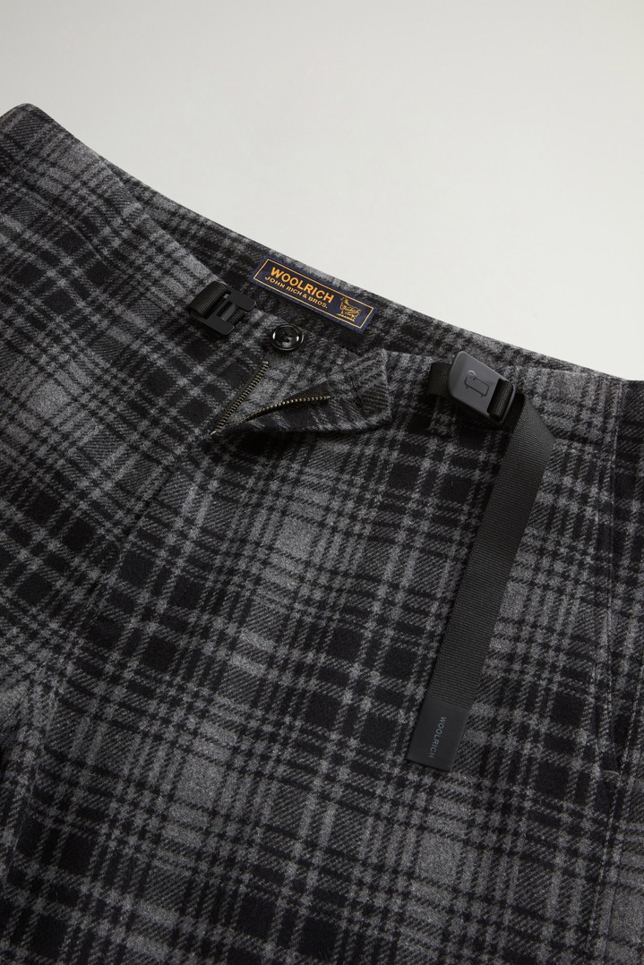 WOOL BLEND FLANNEL EASY PANT Gray photo 5 | Woolrich