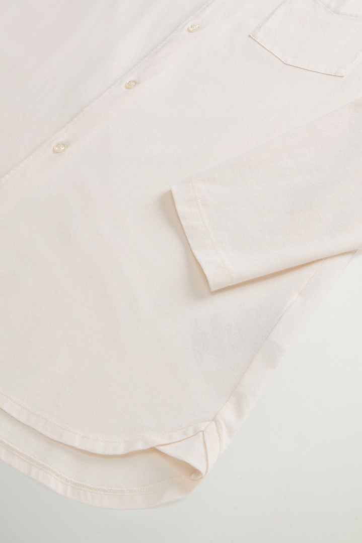 Shirt in Pure Cotton Jersey White photo 7 | Woolrich