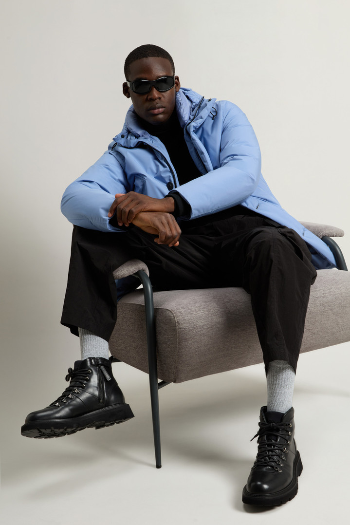 Hiking Boots in Leather Black photo 7 | Woolrich