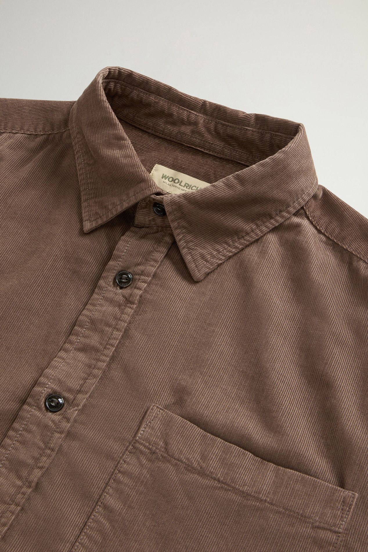 CORDUROY MACKEY SHIRT GD Brown photo 6 | Woolrich