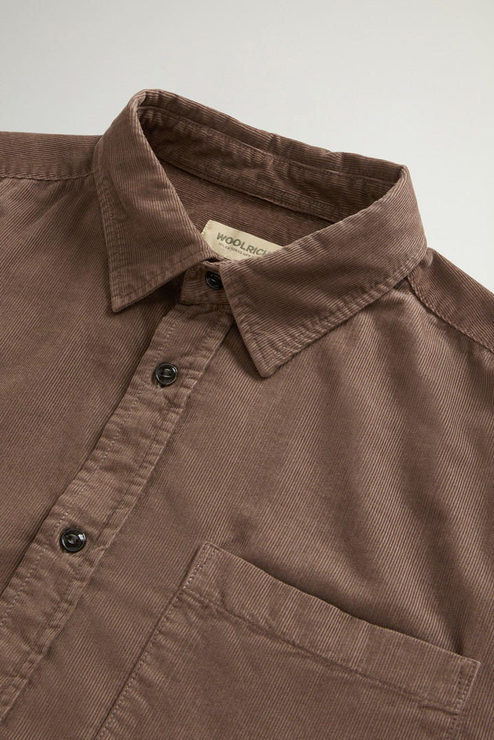CORDUROY MACKEY SHIRT GD Brown photo 6 | Woolrich