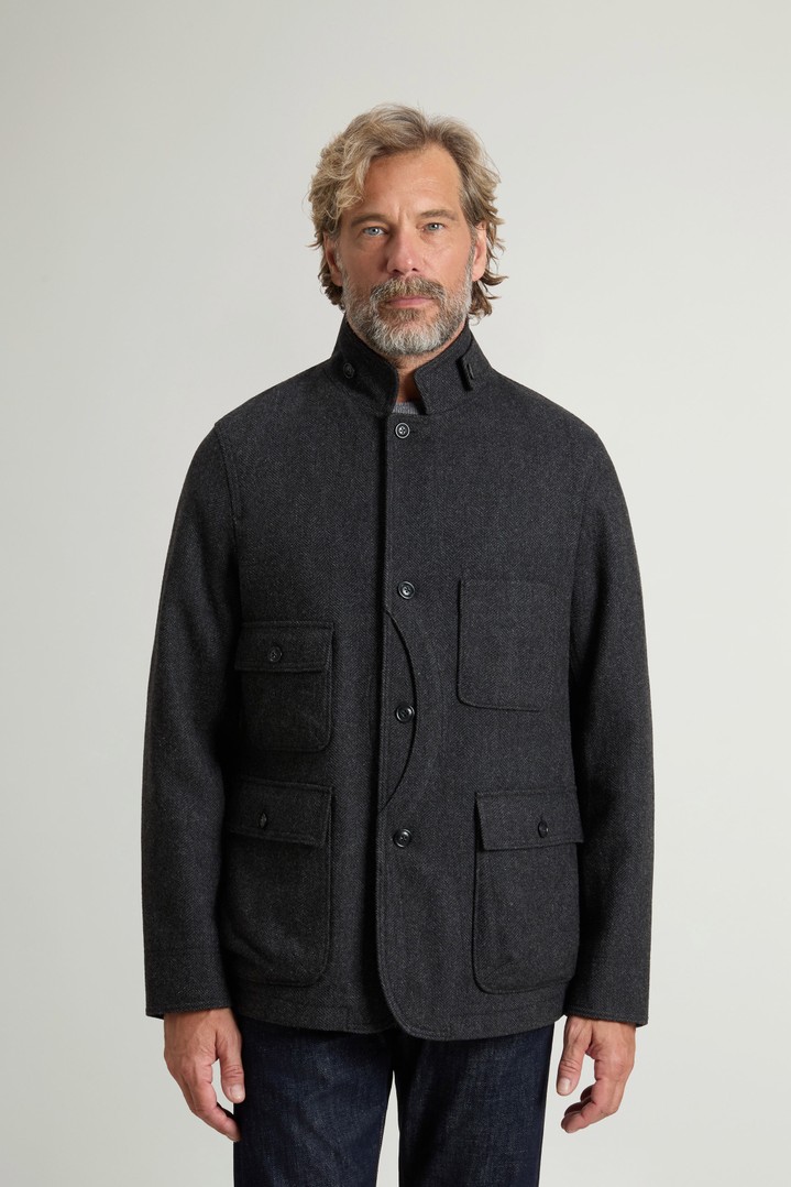 Upland Blazer in Wool Blend Gray photo 1 | Woolrich