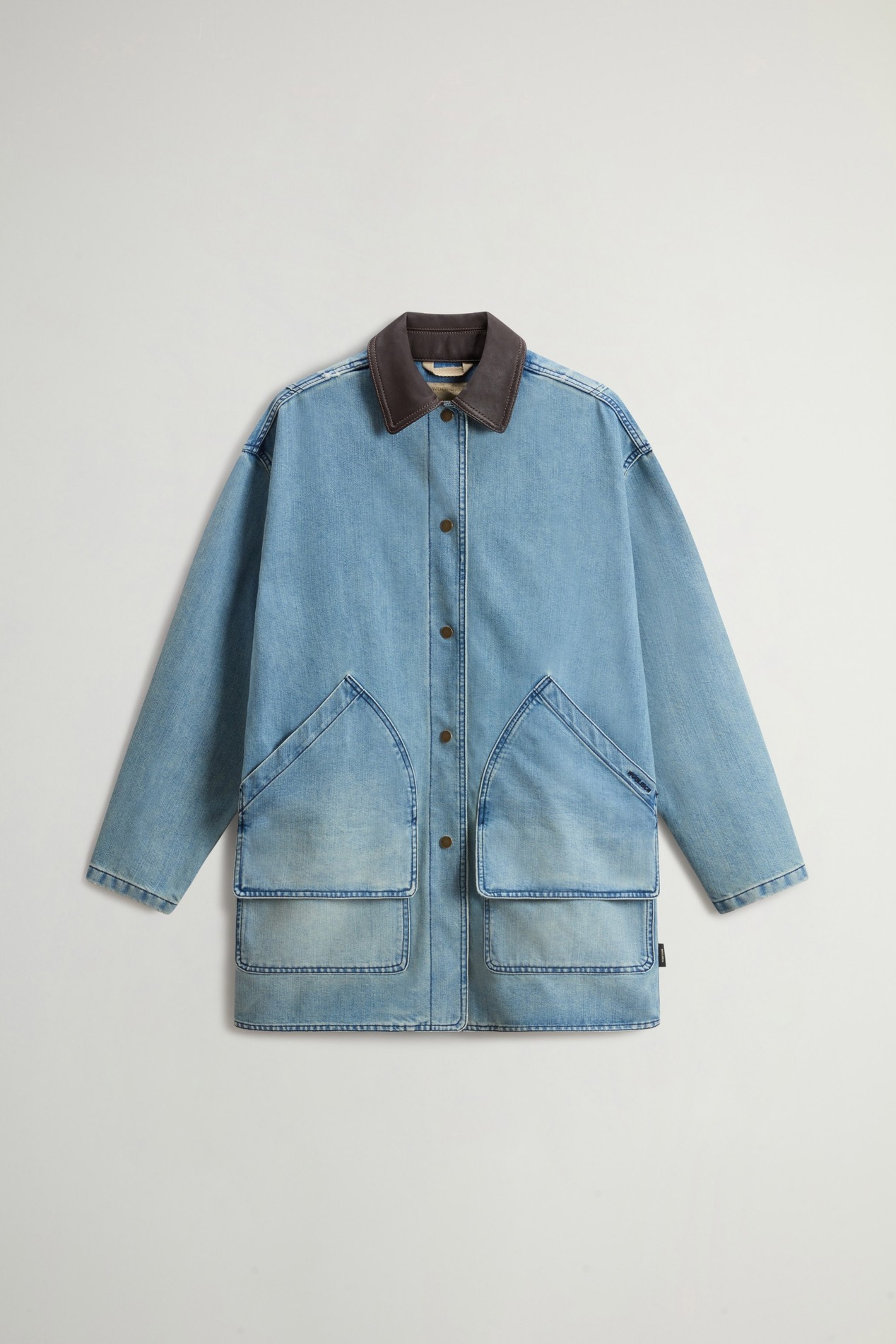 KODENSHI BARN JACKET Blue photo 5 | Woolrich