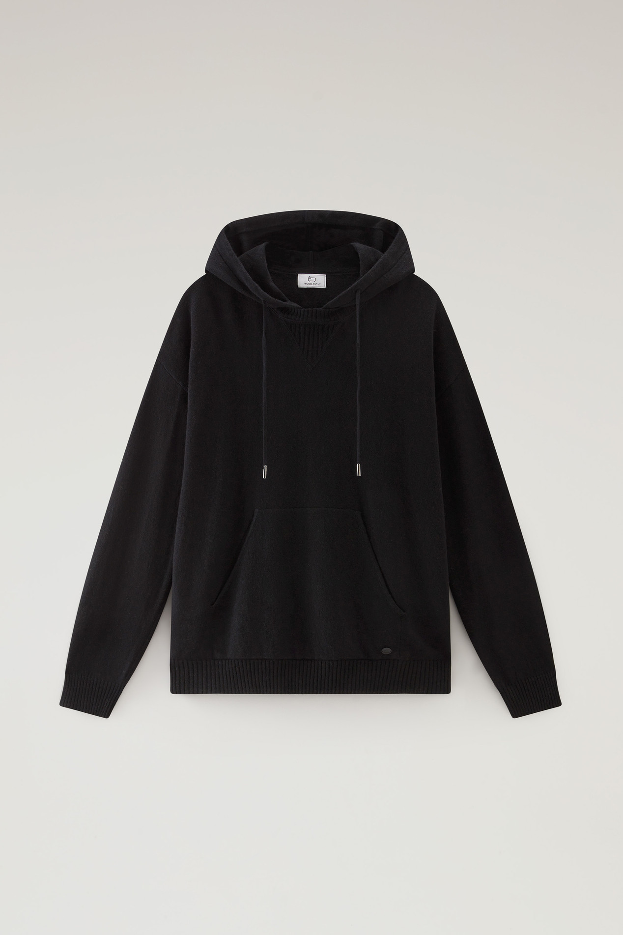 Sweater in Wool Blend with Dégradé Effect Black photo 1 | Woolrich