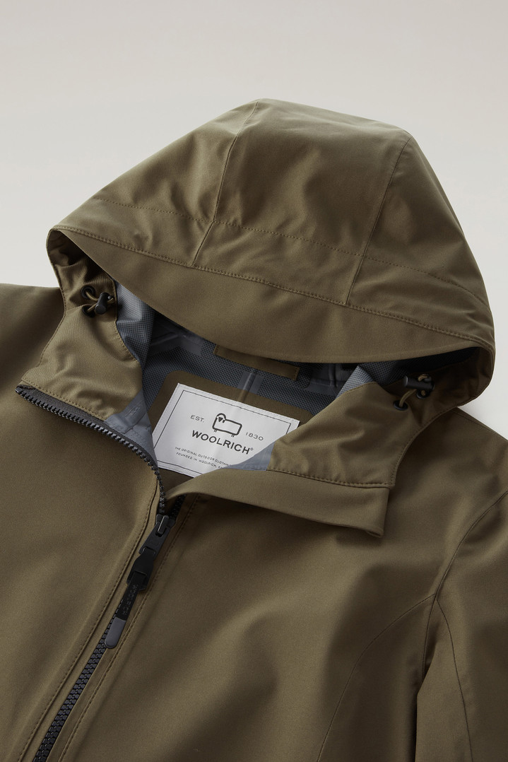 Waterproof Leavitt Lightweight Parka with Hood Green photo 2 | Woolrich