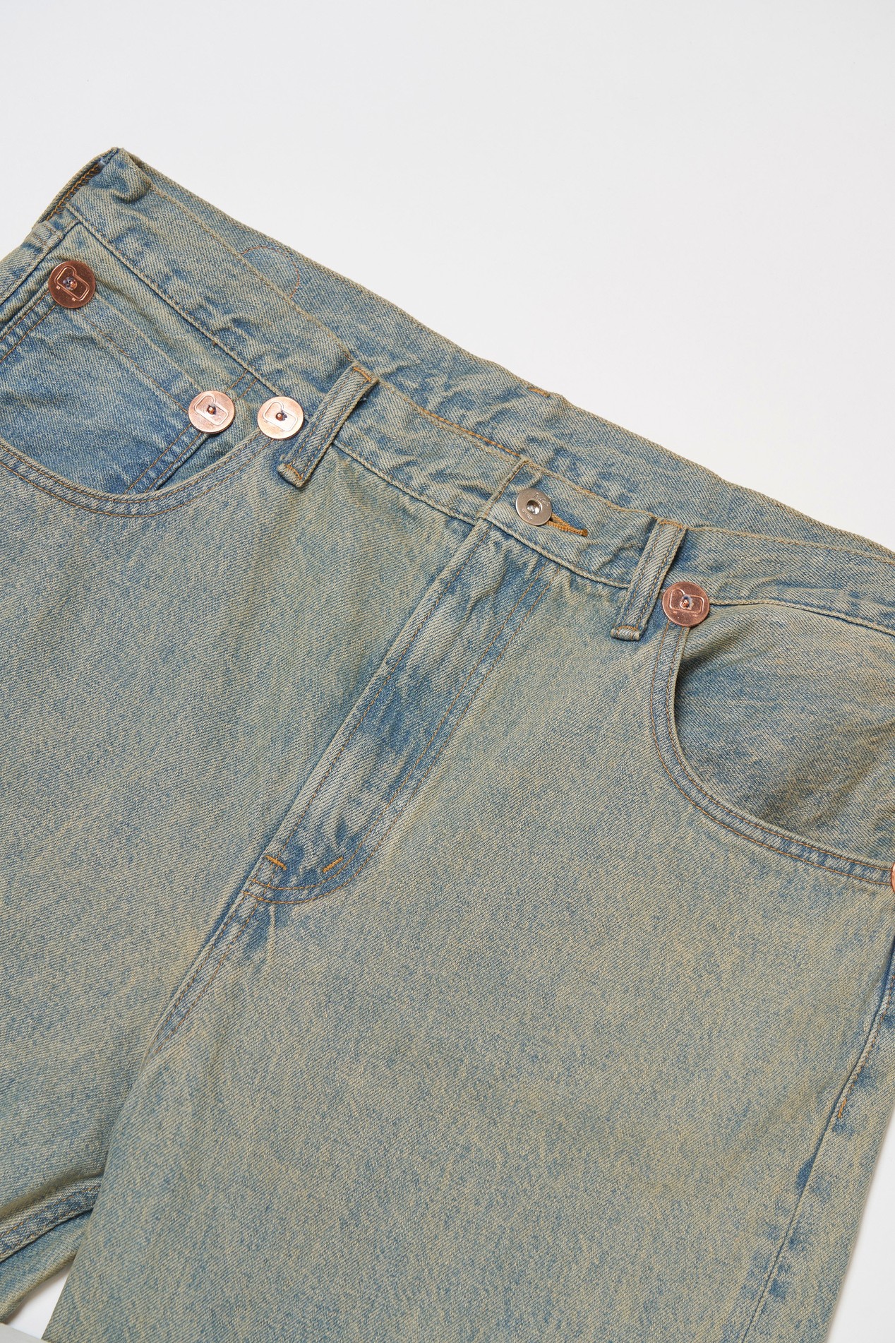SELVEDGE DENIM HIGH WAIST PANTS Blue photo 3 | Woolrich