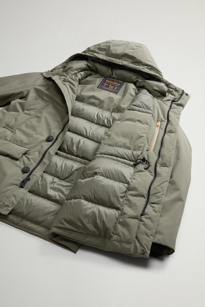 Cloud Arctic Parka with Hood Green photo 8 | Woolrich